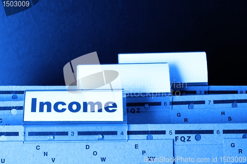 Image of income