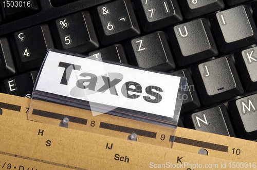 Image of taxes