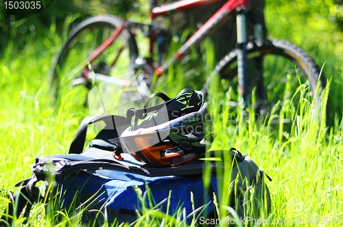 Image of bike helmet