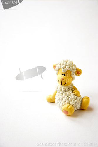 Image of Funny lamb shaped toy 