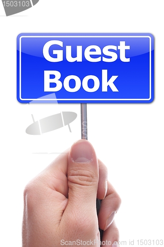 Image of guest book