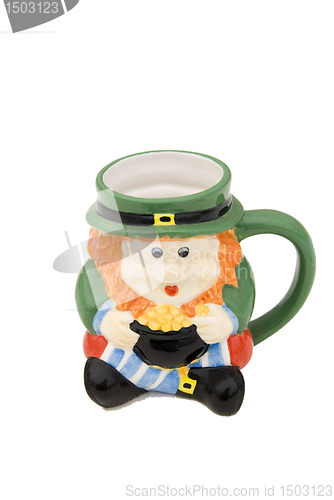 Image of Colorful boy shaped cup 