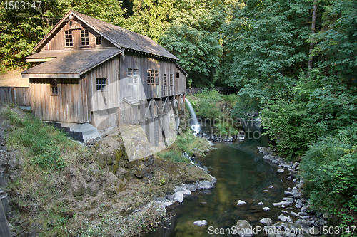 Image of Historic Grist Mill along Cedar Creek