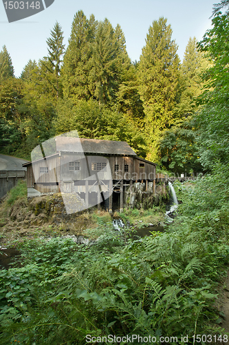 Image of Historic Grist Mill along Cedar Creek Forest