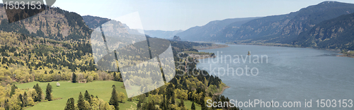 Image of Columbia River Gorge Panorama