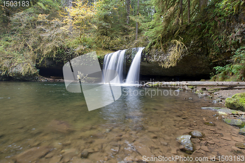 Image of Upper Butte Falls in Oregon