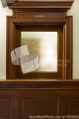 Image of Historic Post Office Building Counter Windows