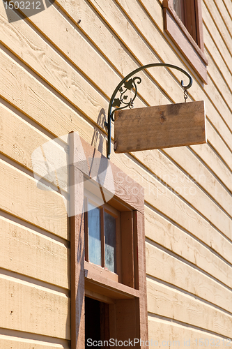 Image of Signage on Historic Building