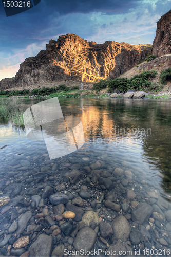 Image of Sunrise Over John Day River