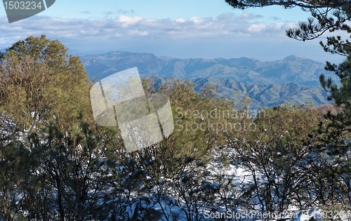 Image of Mountain landscape in winter