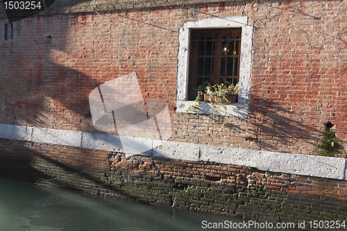 Image of Brick wall in Venice