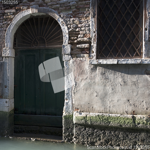 Image of Venetian old door