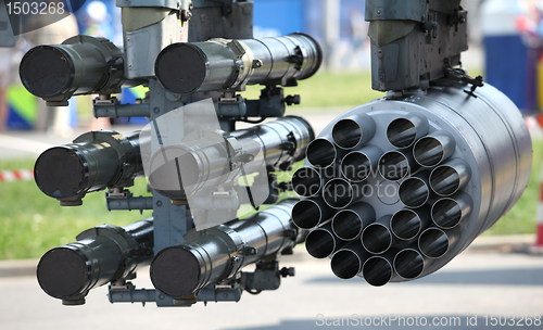 Image of helicopter gun