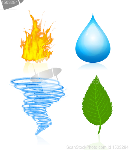 Image of Four elements of nature