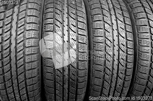 Image of tire background