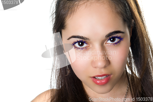 Image of Playful woman