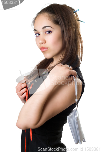 Image of Playful lady