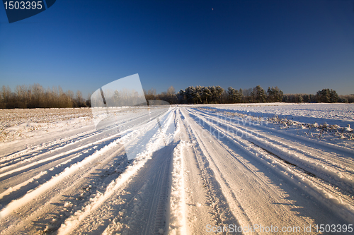 Image of Road in the winter