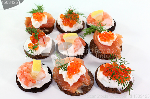 Image of canapes
