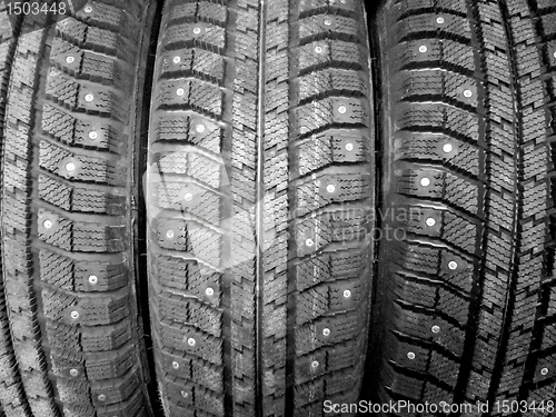 Image of tire background