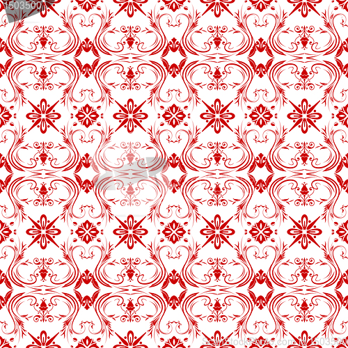 Image of Seamless floral pattern