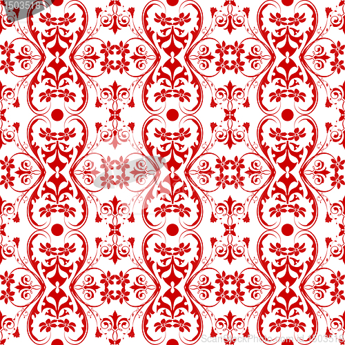 Image of Seamless floral pattern