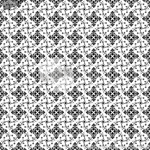 Image of Seamless floral pattern