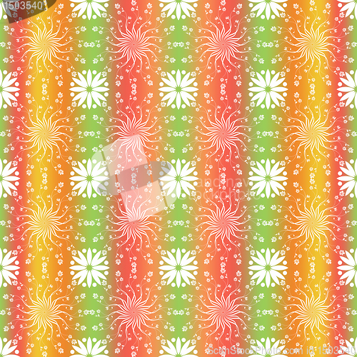 Image of Seamless floral pattern