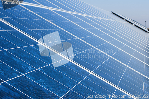 Image of Solar photovoltaic panels