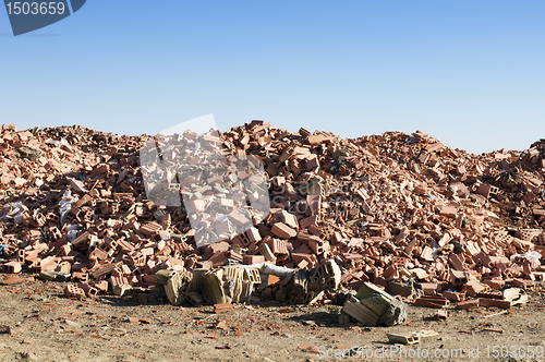 Image of Landfill for disposal of construction waste