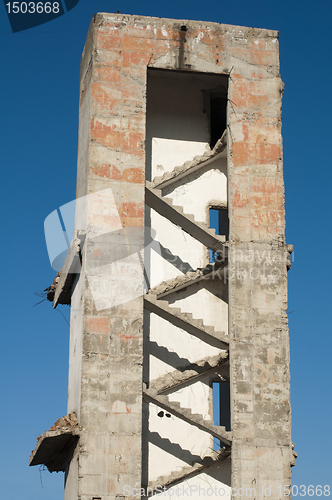 Image of High old demolished building