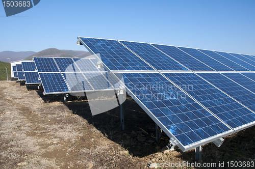 Image of Solar photovoltaic panels