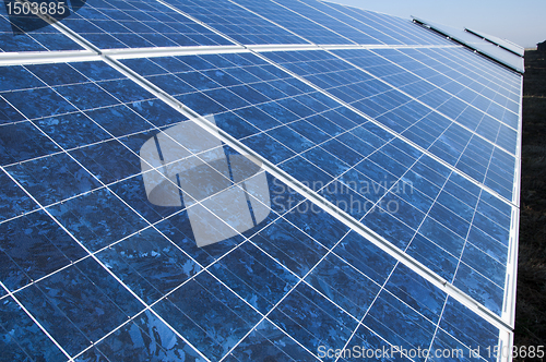 Image of Solar photovoltaic panels