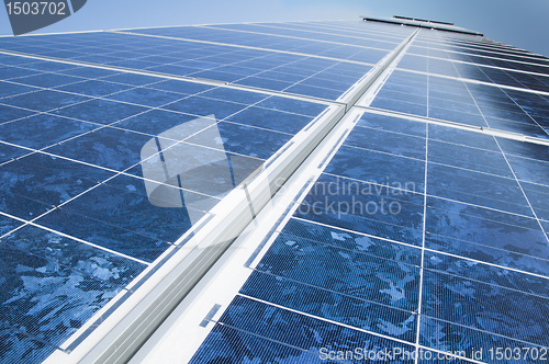 Image of Solar photovoltaic panels