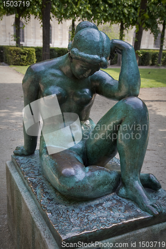 Image of Nude female sculpture