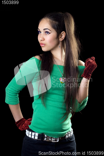 Image of Lovely young woman