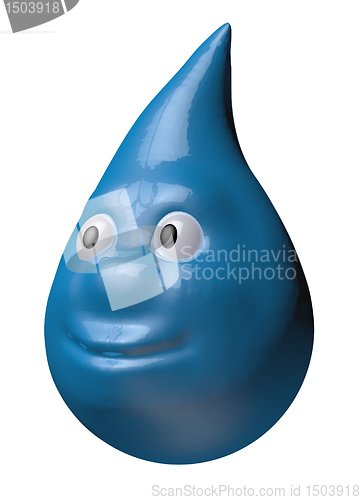 Image of cartoon water drop 