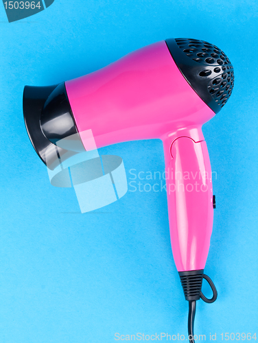 Image of Pink hair dryer