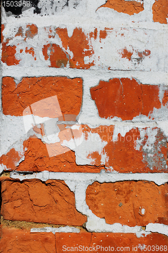 Image of Old brick wall details