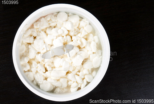Image of Bank of cottage cheese
