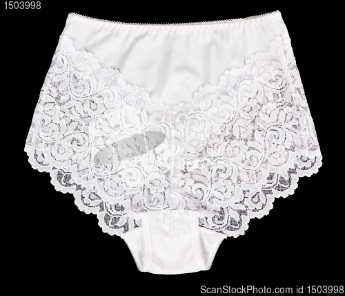 Image of white women's underwear