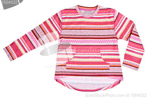Image of red striped sweater children