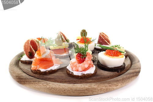 Image of canapes 