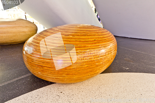 Image of Elegant Oval Chair