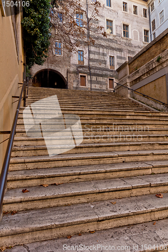 Image of Old marble staircase