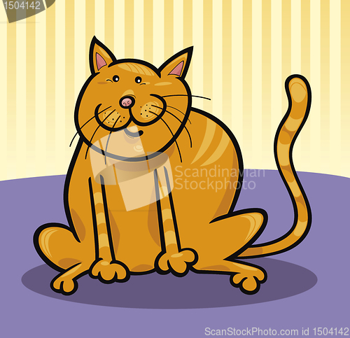 Image of Yellow cat