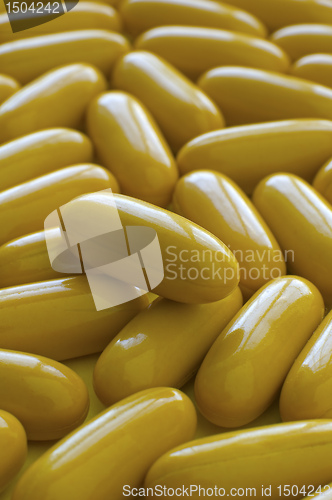 Image of yellow pills