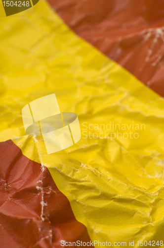 Image of spain flag detail