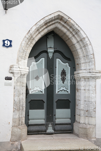 Image of Estonia, Tallinn, Old Town. Door