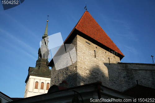 Image of Estonia, Tallinn, Old Town. Fortress